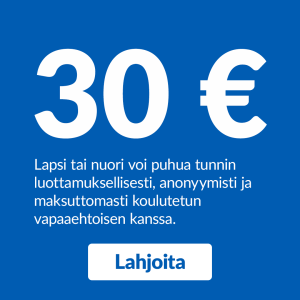 Lahjoita 30 €